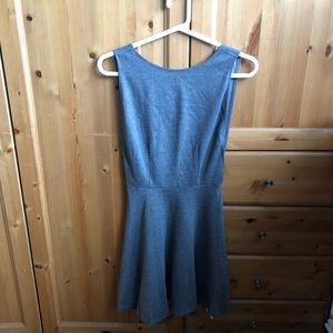 NWT American Apparel grey sleeveless skater dress